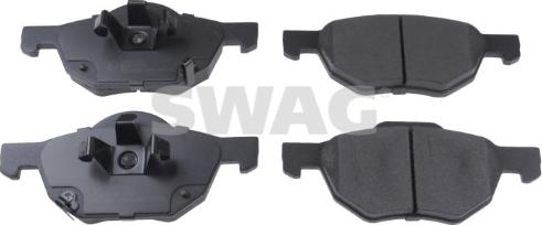 Swag 33 10 6509 - Kit pastiglie freno, Freno a disco autozon.pro