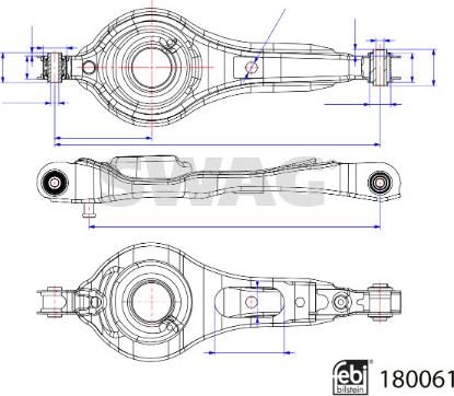 Swag 33 10 6369 - Braccio oscillante, Sospensione ruota autozon.pro