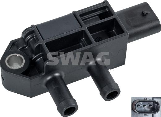 Swag 33 10 0827 - Sensore, Pressione gas scarico autozon.pro