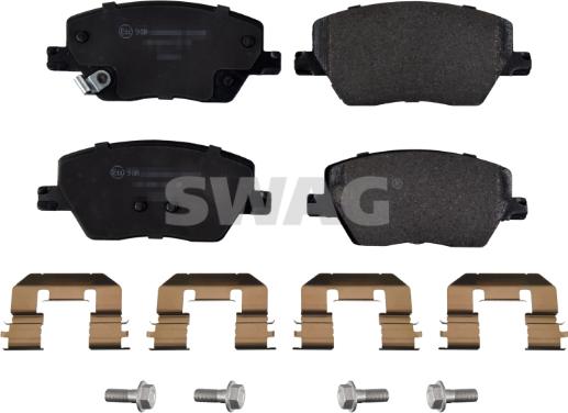 Swag 33 10 1940 - Kit pastiglie freno, Freno a disco autozon.pro