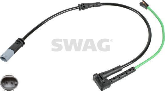 Swag 33 10 1856 - Contatto segnalazione, Usura past. freno / mat. d'attrito autozon.pro