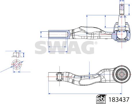 Swag 33 10 8966 - Testa barra d'accoppiamento autozon.pro