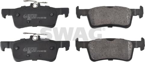 Swag 33 10 2614 - Kit pastiglie freno, Freno a disco autozon.pro