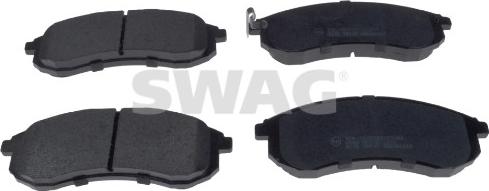 Swag 33 10 7459 - Kit pastiglie freno, Freno a disco autozon.pro