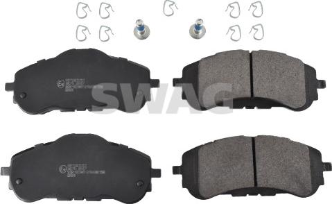 Swag 33 10 7488 - Kit pastiglie freno, Freno a disco autozon.pro