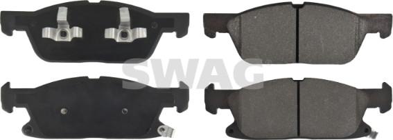 Swag 33 10 7560 - Kit pastiglie freno, Freno a disco autozon.pro