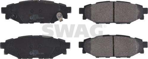 Swag 33 10 7329 - Kit pastiglie freno, Freno a disco autozon.pro