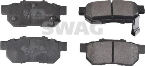 Swag 33 10 7285 - Kit pastiglie freno, Freno a disco autozon.pro