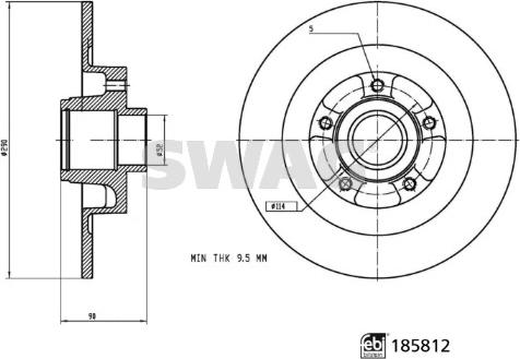 Swag 33 11 0091 - Discofreno autozon.pro