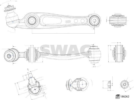 Swag 33 11 0331 - Braccio oscillante, Sospensione ruota autozon.pro