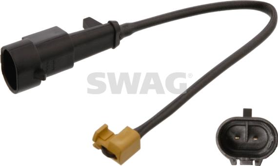 Swag 37 93 5447 - Contatto segnalazione, Usura past. freno / mat. d'attrito autozon.pro