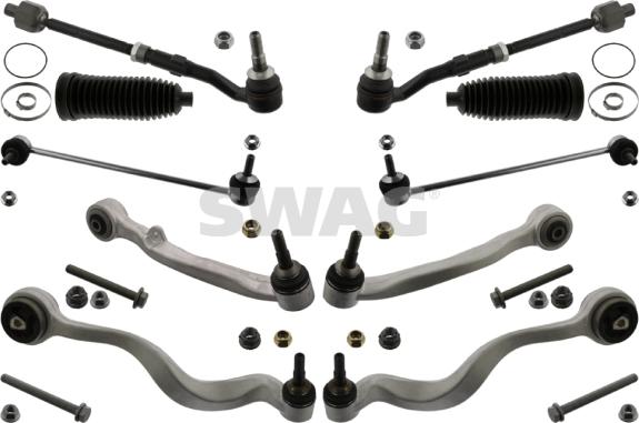 Swag 20 94 6318 - Kit braccio oscillante, Sospensione ruota autozon.pro