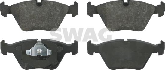 Swag 20 91 6000 - Kit pastiglie freno, Freno a disco autozon.pro