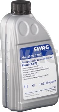 Swag 20 93 2600 - Olio cambio automatico autozon.pro