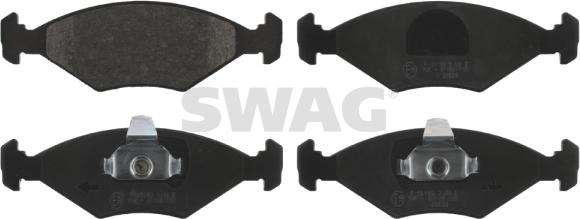 Swag 70 91 6855 - Kit pastiglie freno, Freno a disco autozon.pro