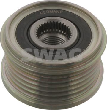 Swag 70 93 7047 - Puleggia cinghia, Alternatore autozon.pro