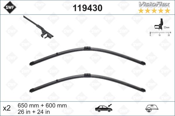 SWF 119430 - Spazzola tergi autozon.pro