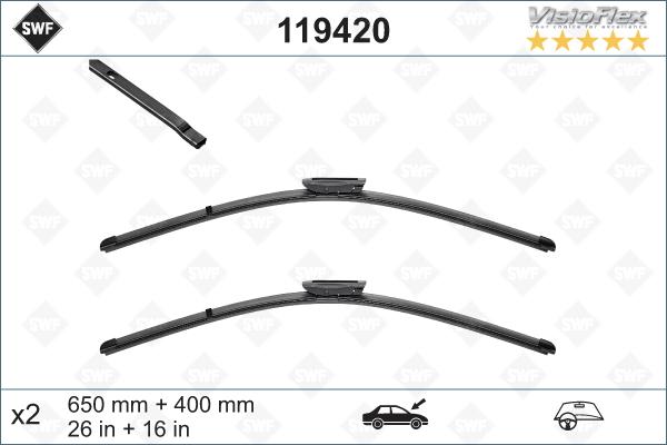 SWF 119420 - Spazzola tergi autozon.pro