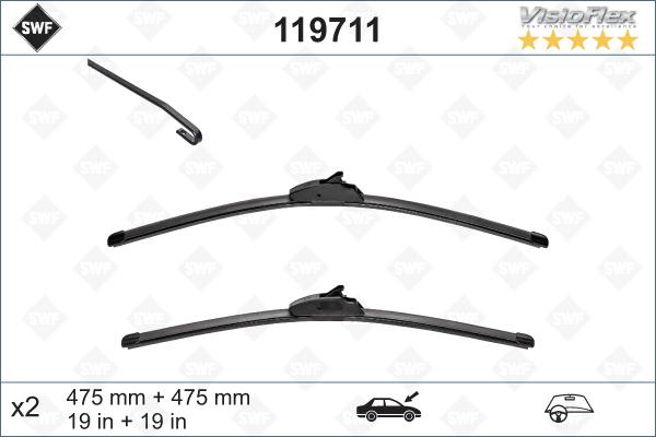 SWF 119711 - Spazzola tergi autozon.pro