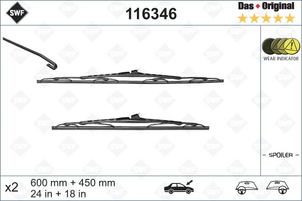 SWF 116346 - Spazzola tergi autozon.pro