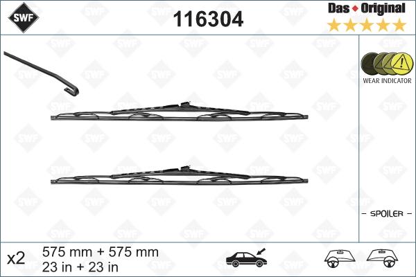 SWF 116304 - Spazzola tergi autozon.pro