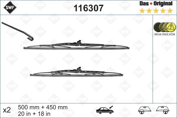 SWF 116307 - Spazzola tergi autozon.pro