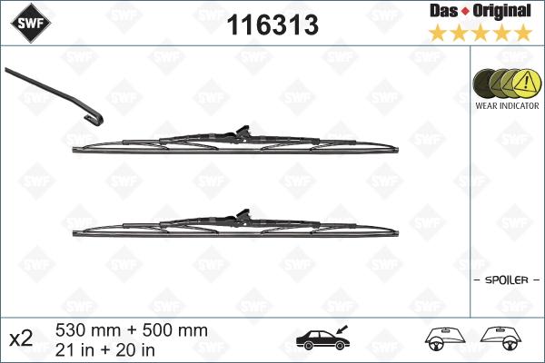 SWF 116313 - Spazzola tergi autozon.pro