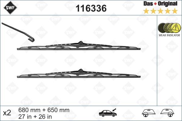 SWF 116336 - Spazzola tergi autozon.pro