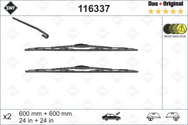 SWF 116337 - Spazzola tergi autozon.pro