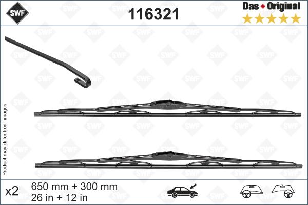 SWF 116321 - Spazzola tergi autozon.pro