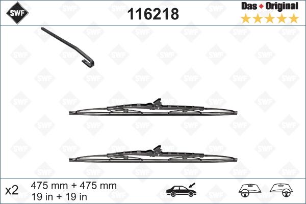 SWF 116218 - Spazzola tergi autozon.pro