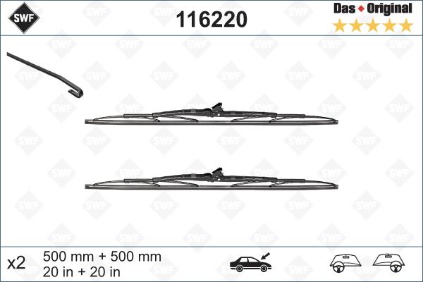 SWF 116220 - Spazzola tergi autozon.pro