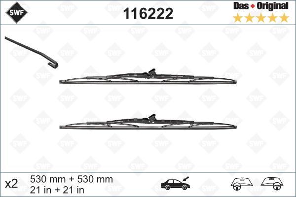 SWF 116222 - Spazzola tergi autozon.pro