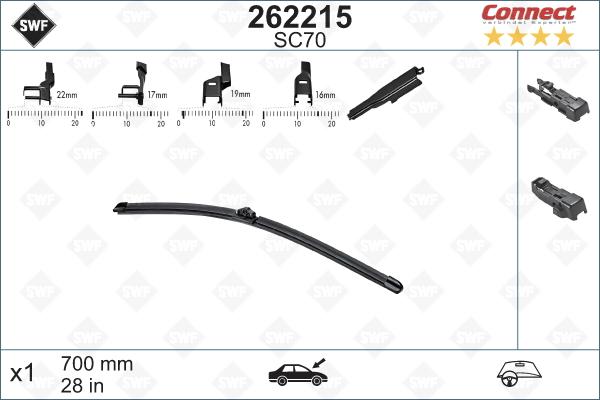 SWF 262215 - Spazzola tergi autozon.pro