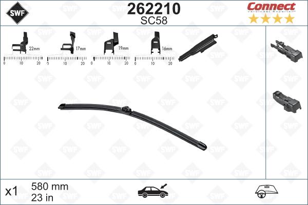 SWF 262210 - Spazzola tergi autozon.pro