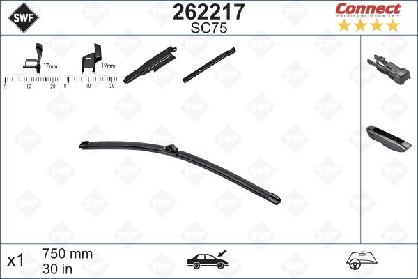 SWF 262217 - Spazzola tergi autozon.pro