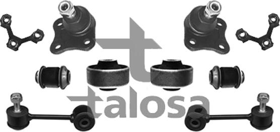 Talosa 49-04278 - Kit braccio oscillante, Sospensione ruota autozon.pro