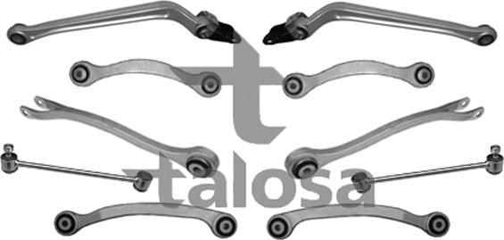 Talosa 49-03694 - Kit braccio oscillante, Sospensione ruota autozon.pro