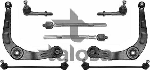 Talosa 49-03696 - Kit braccio oscillante, Sospensione ruota autozon.pro