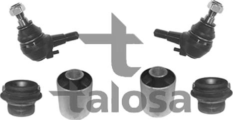 Talosa 49-03690 - Kit braccio oscillante, Sospensione ruota autozon.pro