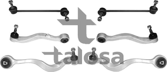 Talosa 49-03680 - Kit braccio oscillante, Sospensione ruota autozon.pro