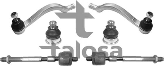 Talosa 49-03683 - Kit braccio oscillante, Sospensione ruota autozon.pro