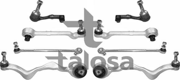 Talosa 49-03678 - Kit braccio oscillante, Sospensione ruota autozon.pro