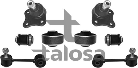 Talosa 49-03700 - Kit braccio oscillante, Sospensione ruota autozon.pro