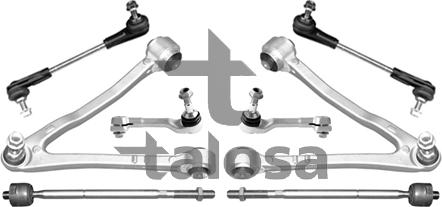 Talosa 49-16593 - Kit braccio oscillante, Sospensione ruota autozon.pro