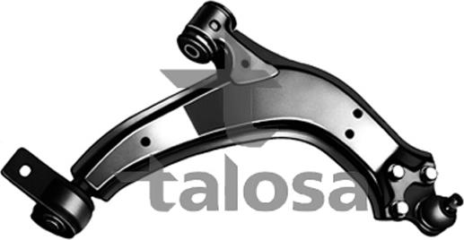 Talosa 40-09823 - Braccio oscillante, Sospensione ruota autozon.pro