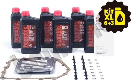 TCMATIC 105.102.1008 - Kit componenti, Cambio olio-Cambio automatico autozon.pro