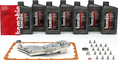 TCMATIC 105.112.0004 - Kit componenti, Cambio olio-Cambio automatico autozon.pro