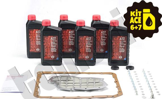 TCMATIC 105.112.2001 - Kit componenti, Cambio olio-Cambio automatico autozon.pro