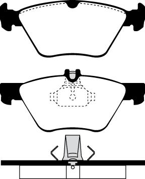 Valeo 670636 - Kit pastiglie freno, Freno a disco autozon.pro